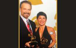 Grammy awards with Michael Bishop, recording engineer for the win 2010